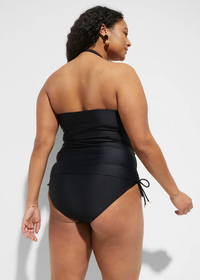 Tankini tipo bandeau (2 piezas) Negro